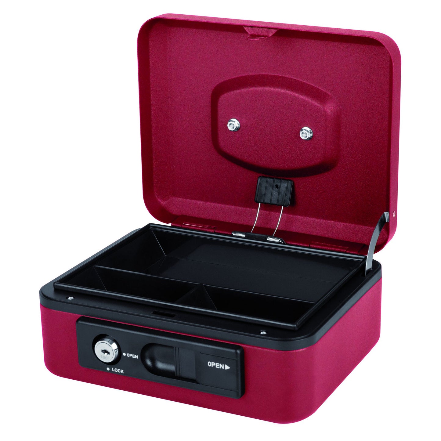 Pavo - Tirelire Deluxe 200x160x90mm rouge