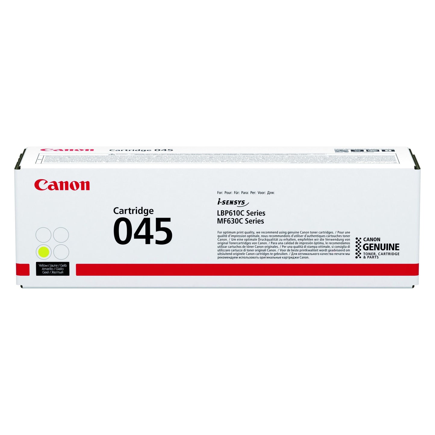 Canon - 045 tonercartridge 1 stuk(s) Origineel Geel