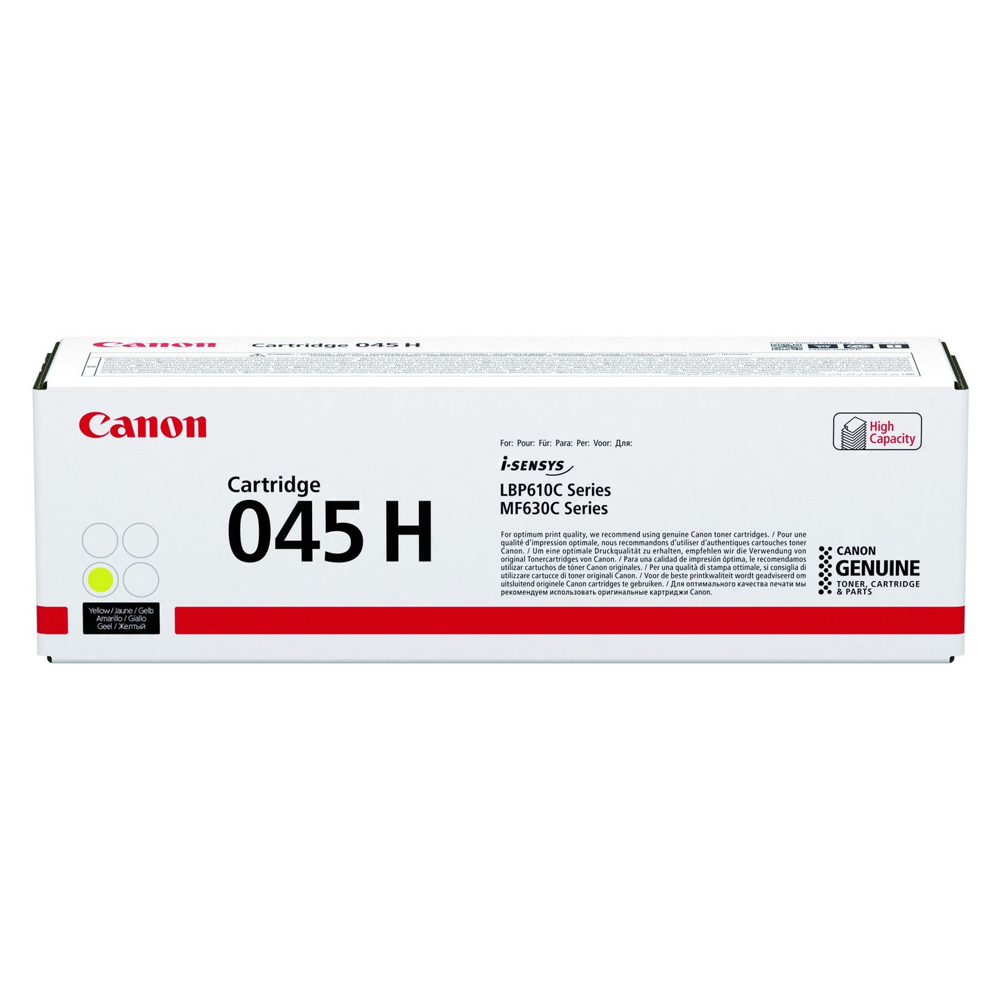 Canon - Cartouche toner 045H jaune