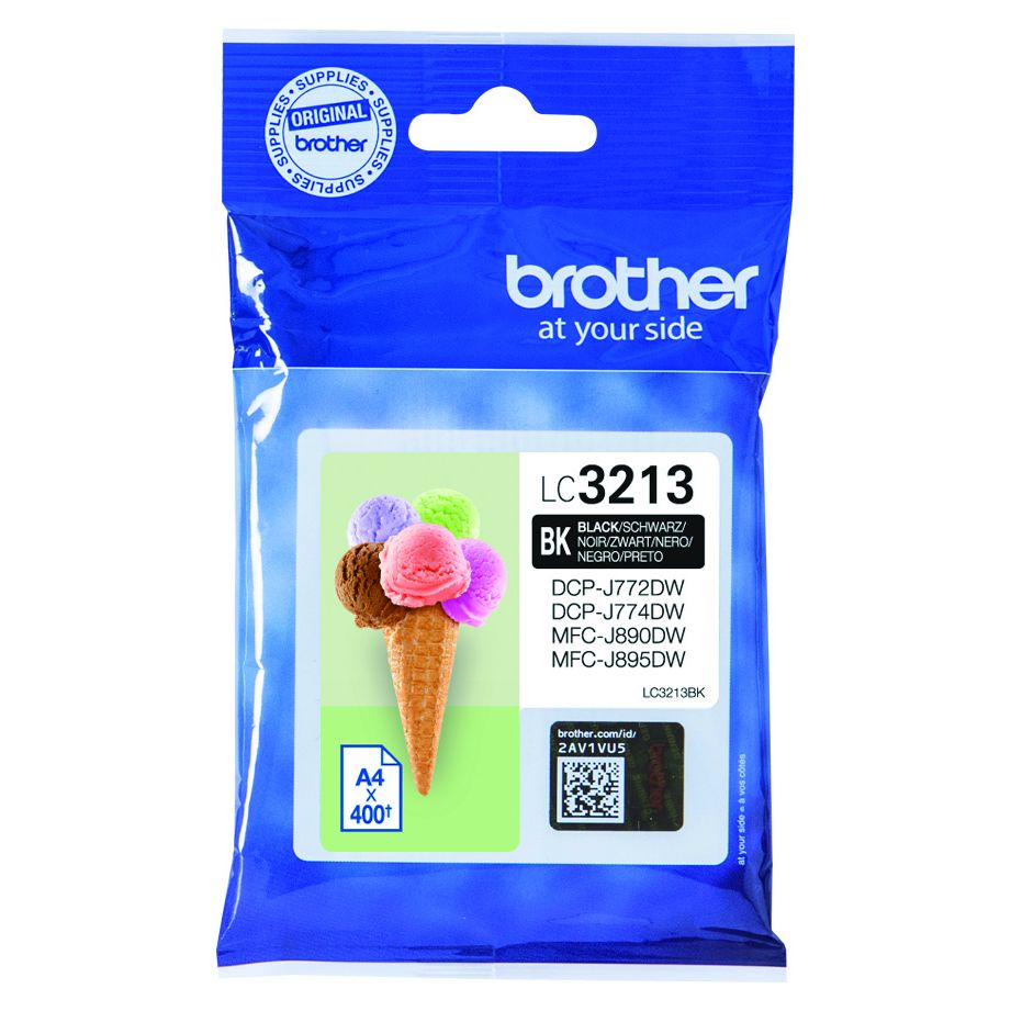 Brother - LC3213BK inktcartridge 1 stuk(s) Origineel Zwart