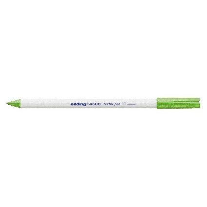 Edding - Marqueur textile 4600 rond 1mm vert clair