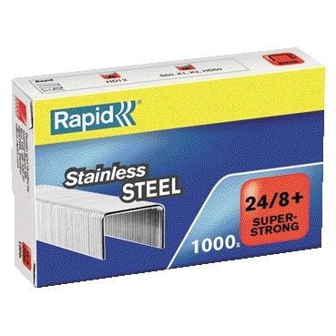 Rapid - Nieten 24/8 rvs superstrong 1000st | 5 stuks