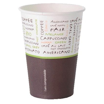 Sensations - Beker 180ml Ø70 mm PLA karton 2500 stuks