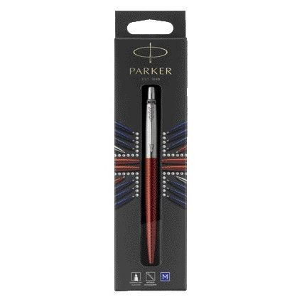 Parker - Stylo à bille Jotter rouge CT medium blister de 1 pièce