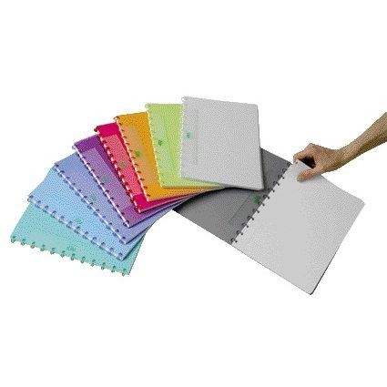 Adoc - Schrift a4 ruit 5x5mm 144pag 90gr ass | 10 stuks