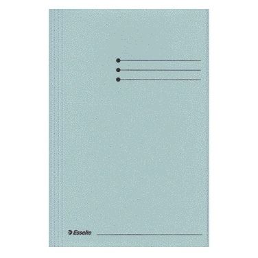 Esselte - Dossiermap folio 3 kleppen manilla 275gr blauw | 50 stuks