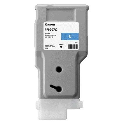 Canon - Cartouche d'encre PFI-207 bleue