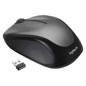 Logitech - Souris M235 pour ordinateur portable anthracite