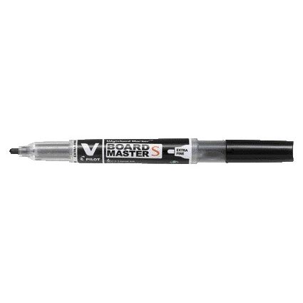 Pilot - Whiteboardmarker rund extra fein schwarz | 10 Stück