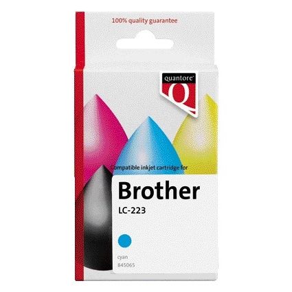 Quantore - Inktcartridge alternatief tbv LC-223 blauw
