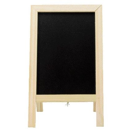 Securit - Panneau de trottoir ardoise mini table