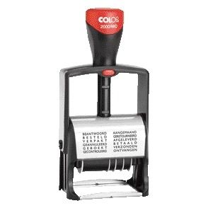 Colop - Stempel heavy duty 2000wd 12 teksten