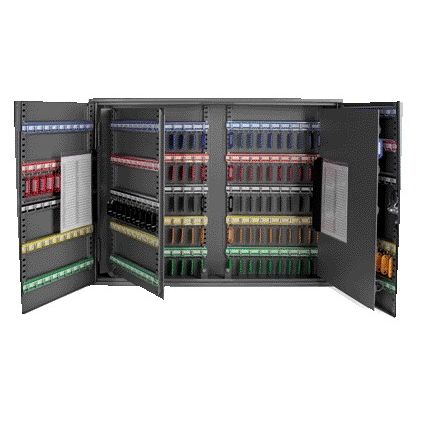 Pavo - Sleutelkast XL tweedeurs 300 haken 720x540x140mm