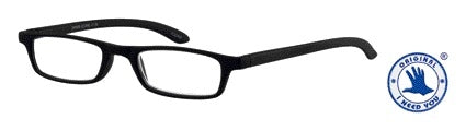 Quantore - Lesebrille +2,50 dpt Zipper schwarz