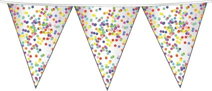 Haza - Konfetti-Streamer 10 Meter | 10 Stück
