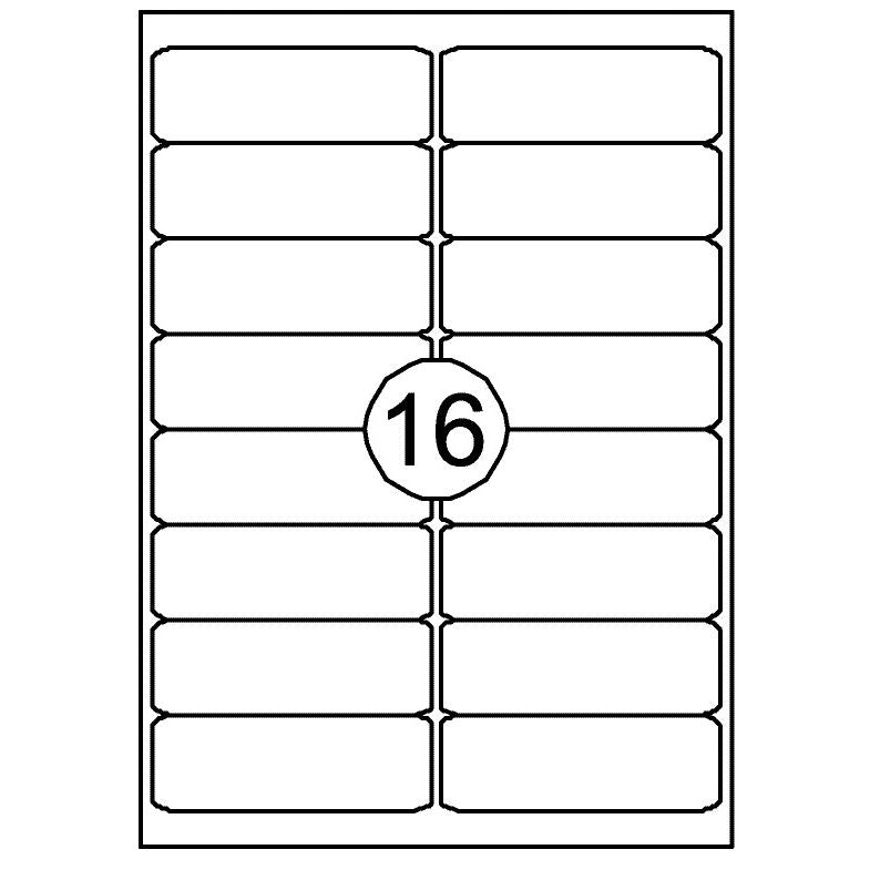 Quantore - Étiquette 99,1x33,9mm 1600 pièces