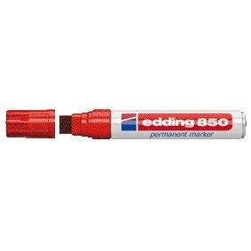 Edding - Viltstift 850 blok 5-18mm rood | 5 stuks