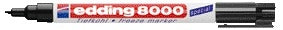 Edding - Diepvriesmarker 8000 rond 1mm zwart