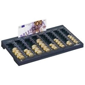 Durable - Geldsorteerbak euroboard L 324x34x190mm