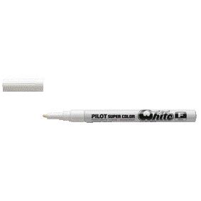 Pilot - Viltstift super sc-w f wit