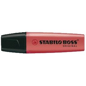 STABILO - Textmarker BOSS Original 70/40 rot | 10 Stück