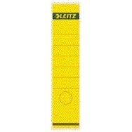 Leitz - Étiquette de dos large/longue 62x285mm autocollante jaune 10 pièces