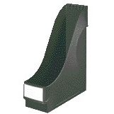 Leitz - Tijdschriftencassette extra breed zwart | 8 stuks