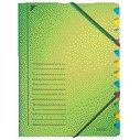 Leitz - Sorteermap 12 tabbladen karton groen