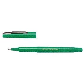 Pilot - Fineliner sw-ppf f groen | 12 stuks