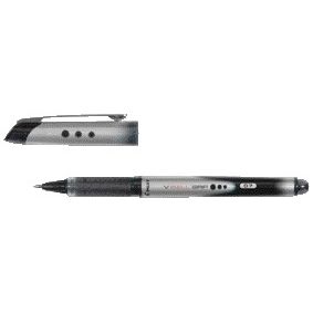 Pilot - Rollerpen v-ball grip bln-vbg-7 m zwart | 12 stuks