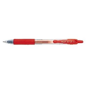 Pilot - Gel Writer G-2 rouge moyen