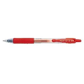 Pilot - Gel Writer G-2 fin rouge
