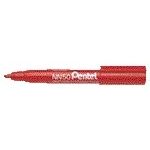 Pentel - Viltstift nn50 rond 1.3-3mm rood | 12 stuks