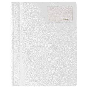 Quantore - Fenêtre pour étiquettes PVC A4 adhésive rapide blanc | 25 pièces