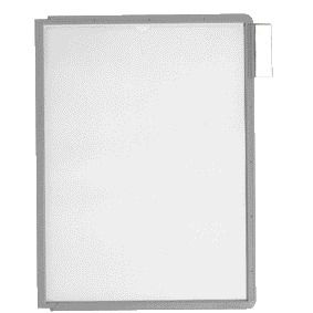 Durable - Sac d'information sherpa A4 gris 5 pièces