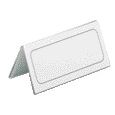Durable - Tafelnaambord 8052 61x210mm transp | 25 stuks