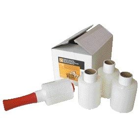 Cleverpack - Wikkelfolie 100mmx250m + afroller tr