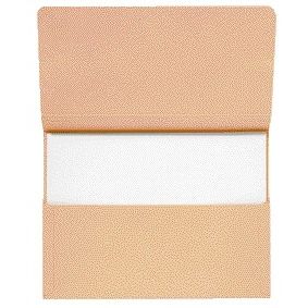 Jalema - Pocketmap folio 100% gerecycled karton 250gr chamois | 50 stuks