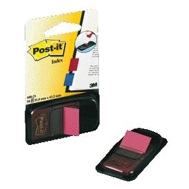 Post-it - Karteireiter 680 25,4x43,2mm leuchtend rosa | 12 Stück