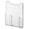 Exacompta - Wandelement Prospekthalter A4 1-Fach klar transparent