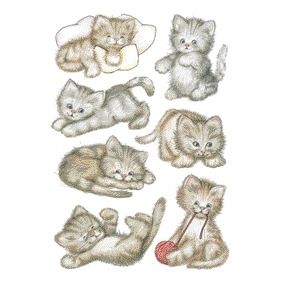 HERMA - Etiquette 3777 chaton mignon | 10 pièces