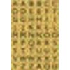 HERMA - Etiquette 4145 13x12mm lettres A-Z noir sur or