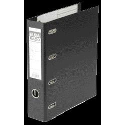 Elba - Ordner Rado Plast 75mm Bank 2 Mechanismen aus schwarzem PVC