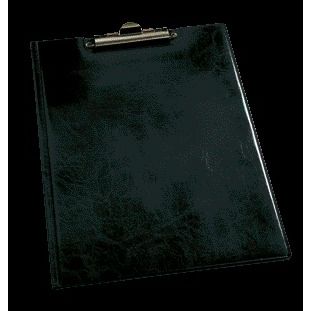 Durable - Dossier porte-bloc 2355 A4 avec pince à tête et insert noir