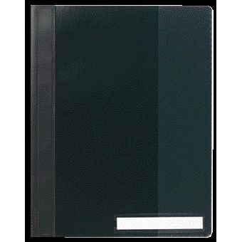 Durable - Snelhechter A4 PVC extra breed zwart | 25 stuks