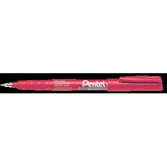 Pentel - Fineliner NMF50 fein rot | 12 Stück