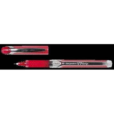 Pilot - Rollerpen Hi-Tecpoint Grip V7 medium rood