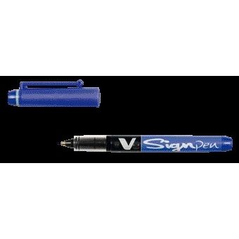 Pilot - Fineliner V Signpen fin bleu