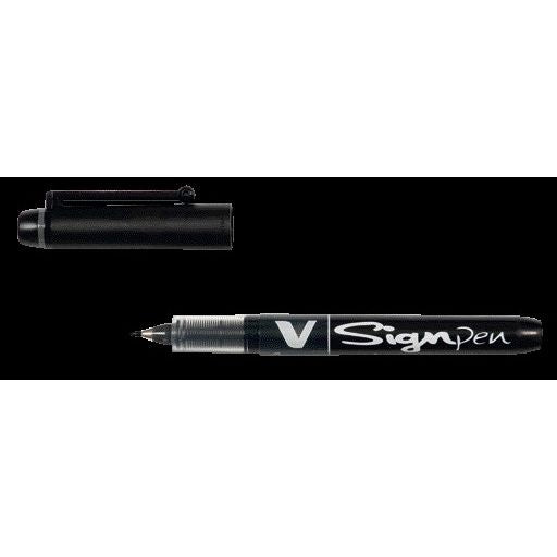 Pilot - Fineliner v sign sw-vsp f zwart | 12 stuks