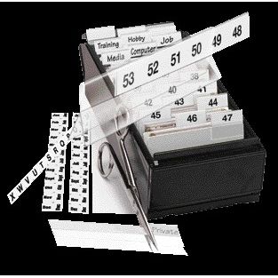 Djois - Indextabs 10x150mm zelfkl aanpasbaar perm wt
